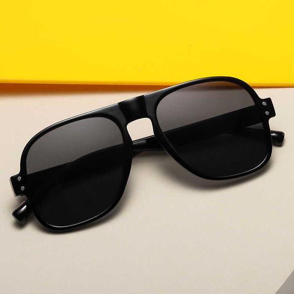 

2022 new xiaoxiang star's same pilot's sunglasses, White;black