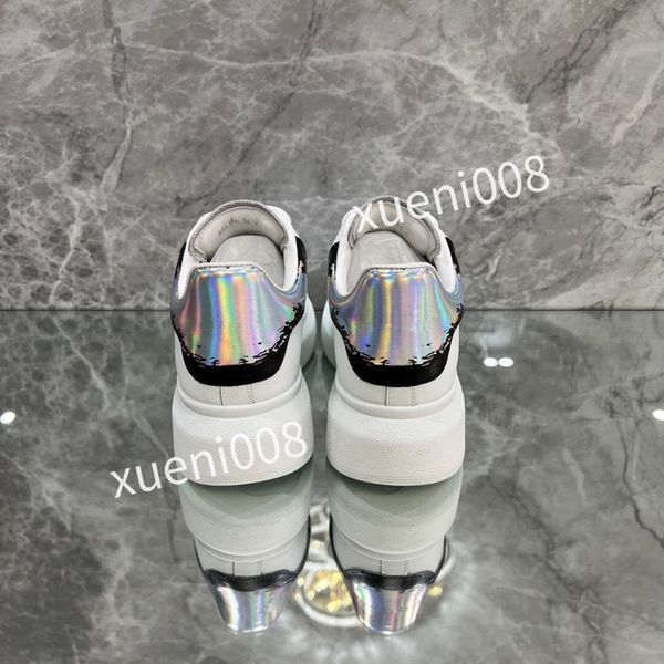 

2023fashion casual shoes womens travel leather lace-up sneaker cowhide fashion lady flat designer running letters woman shoe platform men gy, Red;white