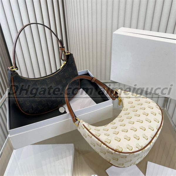 

High quality Armpit Bags Classic Leather Designer bag Handbags for Ladies Shoulder Bags Baguettes Clutch Bags Fashion Evening Bags purse Cosmetic Bags, White old flower