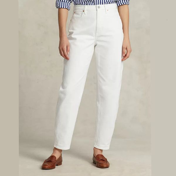 

women's jean's jeans 2023 trend white hight waist casual fashion streetwear vintage denim pencil rl pants 230329, Blue