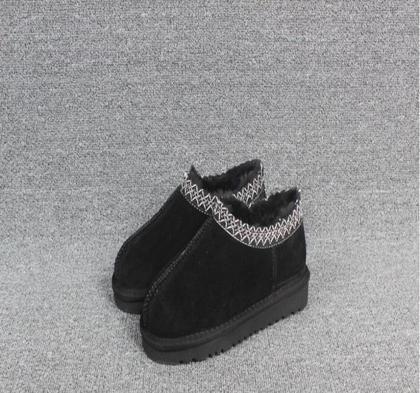 

designer boot women man classic winter slipper boots ankle snow boots winter slippers wgg man tasman shoes size 34444405449, Black