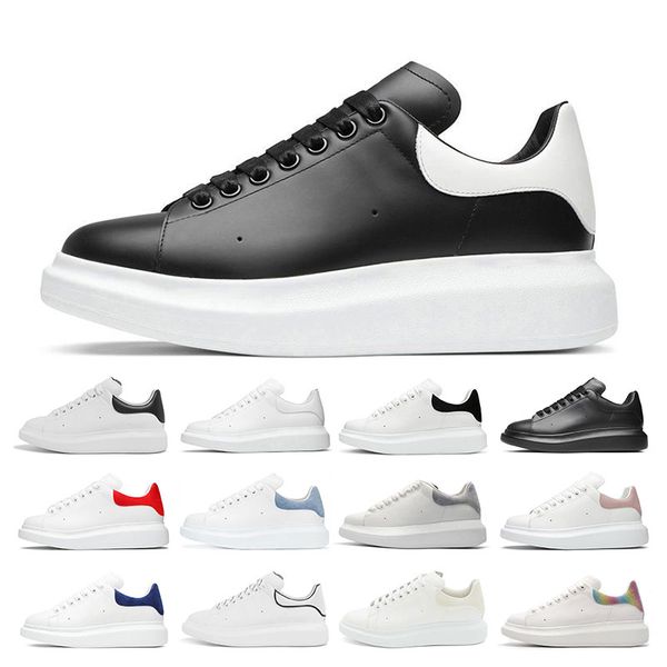 

men women casual shoes designer mens sneakers platform flat triple white black suede leather iridescent sports trainers size 36-45