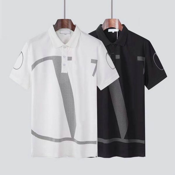 

polo tees tshirt summer fashion mens womens designers t shirts long sleeve luxurys letter cotton tshirts clothing polos short sleeve clothe, White;black