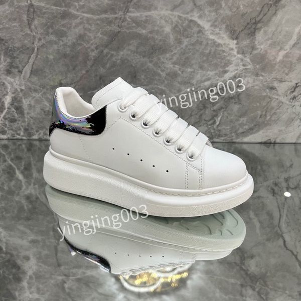 

2023 new sneakers shoes patent leather trainers rubber sole fabric sports lace-up casual outdoor sports xsd221135, Black