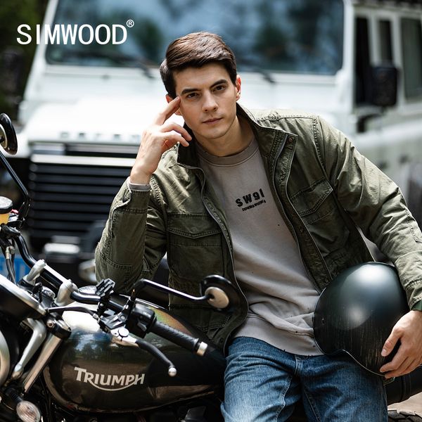 

men's jackets spring vintage fap-pocket safari jacket men oversize military field m-65 jackets plus size outdoor coats 230329, Black;brown