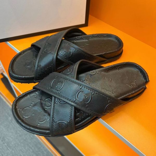 

sandals slippers slides casual shoe flat slide designer women slipper flip flop luxury brand lightweight house black sandals for men 04