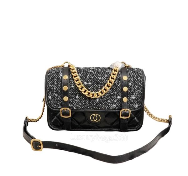 

2023 womens designer genuine leather shoulder bags luxury bag fashion tote backpack small chain purses caviar flap handbag