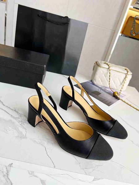 

luxury women's high heels designer party prom shoes women's fashion sandals wedding channel shoes x105, Black