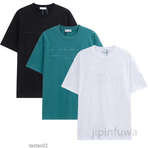 

2023 men's t-shirts letter printed classic lanvis designers fashion women tees high street shorts sleeves t shirt gb19bs2o1dmo, Black;brown