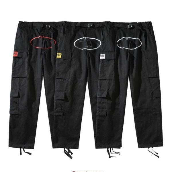 

mens designer pants cargo pants hip hop summer breathable pants pockets nylon short pants work practical jogging pants, Black