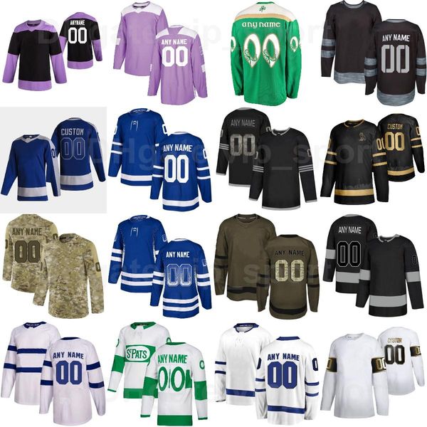 

custom ice hockey 47 pierre engvall jersey 24 wayne simmonds 78 tj brodie 36 jack campbell 15 alexander kerfoot 23 travis dermott 25 ondrej, Black;red
