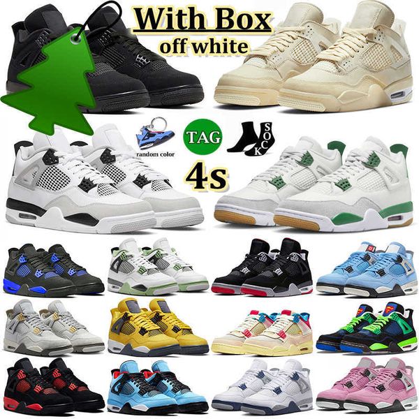 

with box jumpman 4 retro basketball shoes men women big size 13 sb pine green seafoam military black cats 4s iv doernbecher midnight navy pe