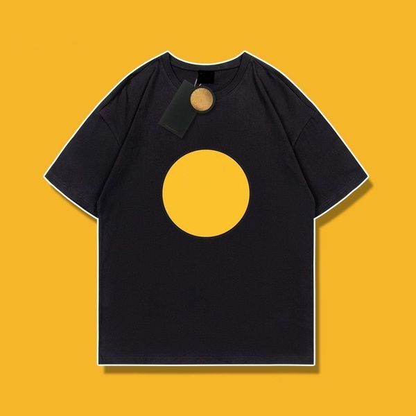 

men's t-shirts summer o round neck cotton clothes designer men's t-shirt women's basic t-shirt couple t-shirt smiling face pr, White;black