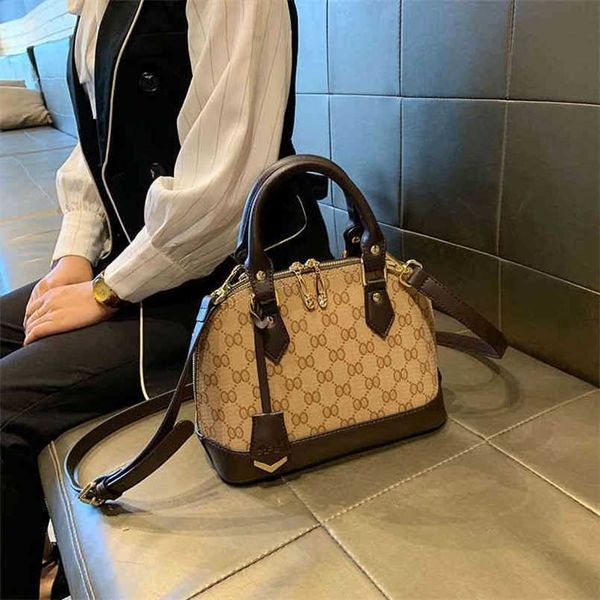 

designer bag super purchasing leather versatile one shoulder bag women's portable shell bag