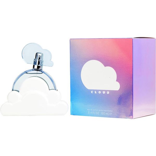 

factory direct perfume blue perfume spray 100ml white cloud shape ariana eau de parfum charming grande lovely cartoon fragrance lasting smel