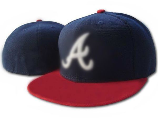 

2023 brand braves a letter baseball caps men women trucker sport bone aba reta gorras fitted hats h4-3.29, Blue;gray