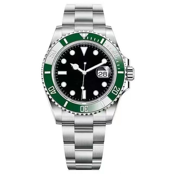 

lf aaa automatic watch orologio designer watchfor men watch with movement watches 40mm sapphire green black ceramic bezel stainless steel st, Slivery;brown