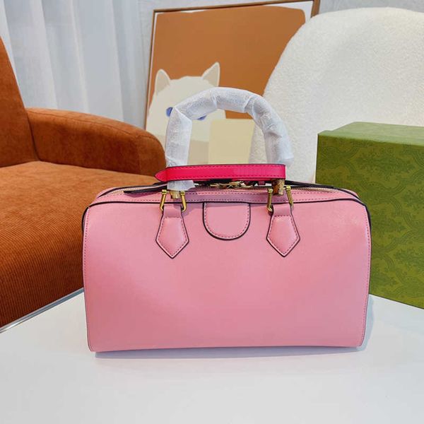 

6 colors designer bag g-letter women shoulder bags classic bamboo tote bag fashion designers handbags all-match crossbody bags solid color p