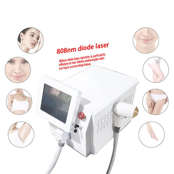 

2023 new portable 808nm diode hair removal machine epilator ice platinum 3 wavelength professional beauty machine, Black