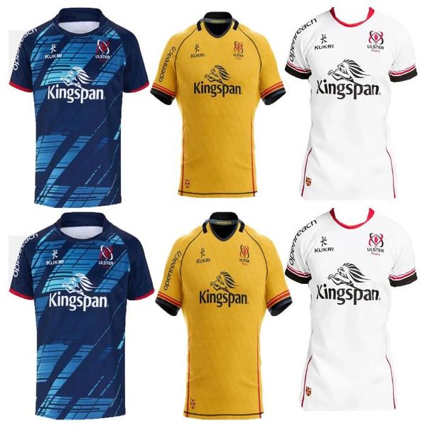 

s-5xl2022 2023 ulster rugby jersey 21 22 23 home away european shirt, Black;gray