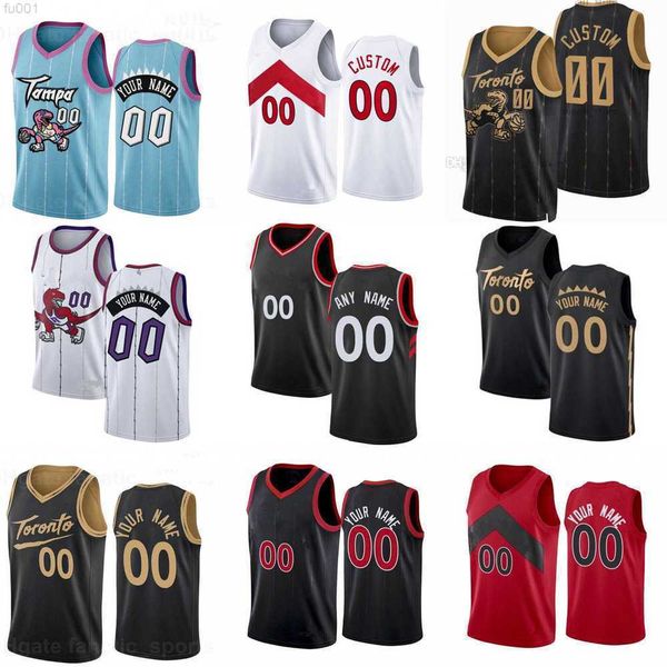 

mens womens youth toronto''raptors''custom 11 justin champagnie 20 jeff dowtin 22 malachi flynn 24 khem birch 4 scottie, Black;red