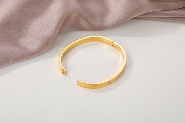 

designer bracelet carti jewelry bangle buckle bracelet pattern 18k gold rose couple, Black