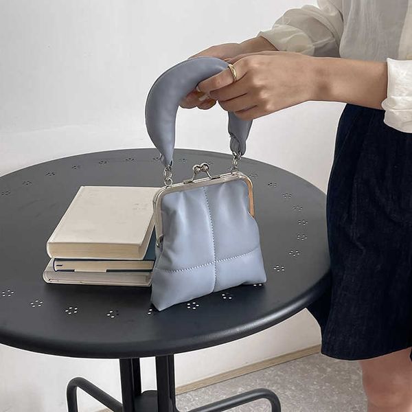 

h bag bag versatile women's new portable women's bag niche design high sense clip bag chain single shoulder bag messenger bag gqce