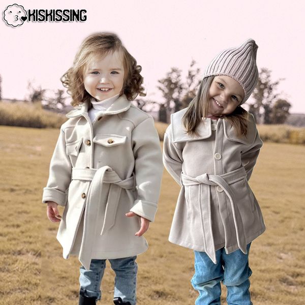 

coat mantel anak anak perempuan kistissing pakaian jaket musim gugur balita solid semi untuk luar mode anak 2023 230329, Blue;gray