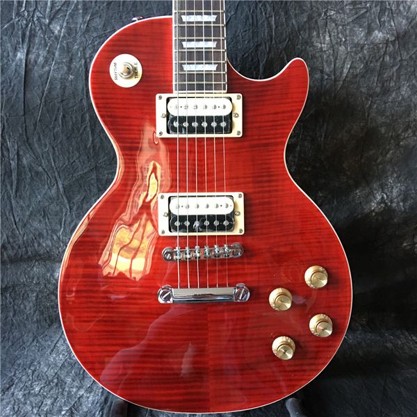 

wholesale chinese factory oem red electric guitar, selling guitar,