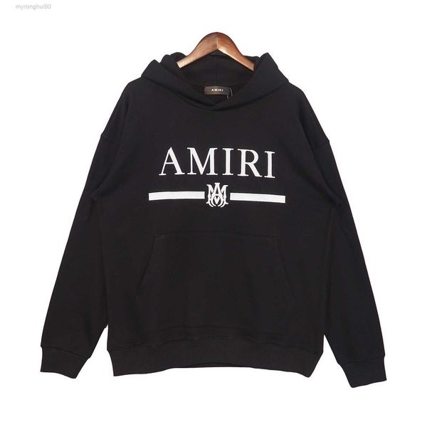 

men's hoodies & sweatshirts high of the early autumn new classic basic embroidered letters and women's hooded sweater 0nrt, Black