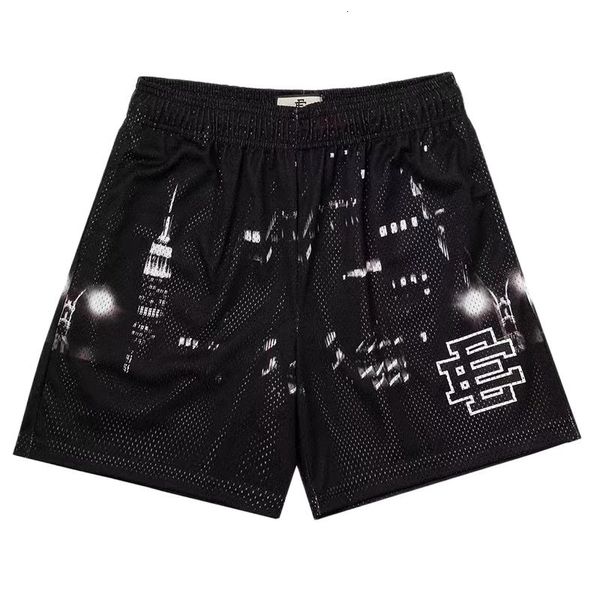 

men's shorts ee basic short york city skyline men's casual shorts fitness sports pants summer gym workout mesh men 230329, White;black