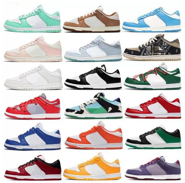 

2022 casual shoes trainers designer sneakers panda pink white black unc grey fog team green syracuse sail men women dunked womens outdoo rvq