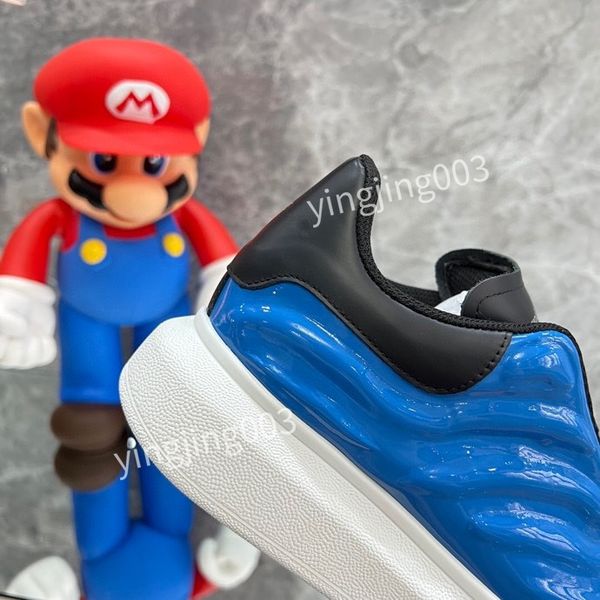 

2023 sneakers fashion men women casual shoes white leather flat shoe quality luxury xsd221139, Black