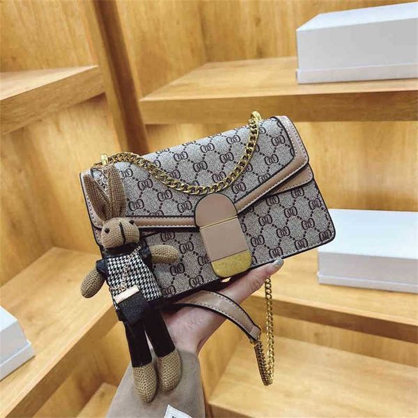 

2023 designer bag printed small foreign style women's bag new 2023 spring and summer temperament personalized small messenger bag fashi