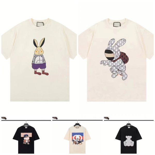 

yixin new style shirt men women designers t shirts loose oversize tees apparel fashion mans casual chest letter shirt luxury street shorts, White;black