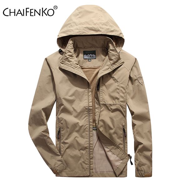

baseball jersey men's down windbreaker s waterproof hooded casual hiking coat autumn new outdoor tactics military s men 5xl mens jacke, Black