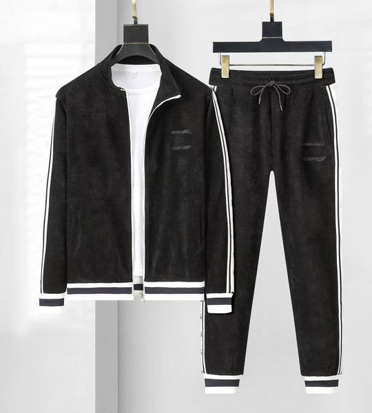 

designer men tracksuit sweat suits sports suit women's hoodies jackets tracksuits jogger suits jacket pants sets men jacket sporting su, Gray