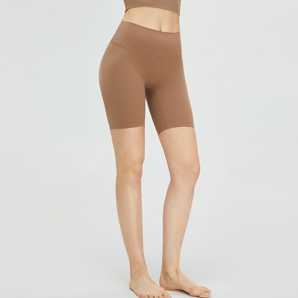

leggings nude feeling yoga shorts women's high waist peach buttock lifting sports shorts quick dry running fitness cycling pants