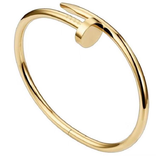 

designer carti bracelet fashion bangle steel luxury opening titanium steel bracelet smooth versatile classic, Black