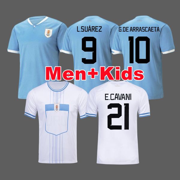 

2022 soccer jerseys uruguay soccer jersey 22 23 .suarez e.cavani n.de la cruz national team shirt g.de arrascaeta f.valverde r.araujo r.ben, Black;yellow