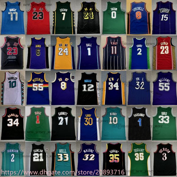 

donovan mitchell and ness gary payton jersey shaw kemp john stockton karl malone mike bibby patrick ewing alonzo mourning jayson tatum nowit, Black;red