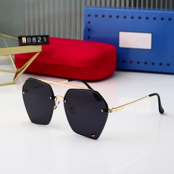 

designers ggity sunglasses for women luxury double g glasses retro men eyewear fashion party accessories classic summer holiday polarized su, White;black