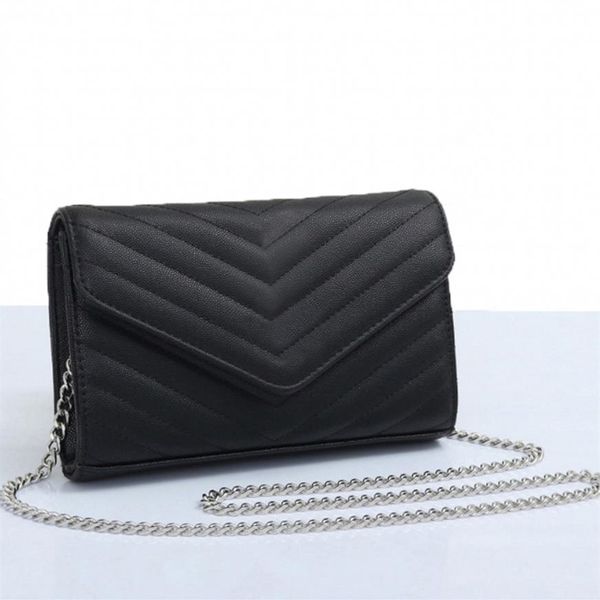 

luxury designers evening bags cross body style fashion women's shoulder bag chain purse lady handbag messenger with 5 color 5255d
