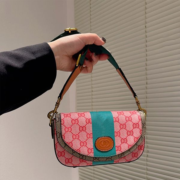 

2023 Luxury designer bag womens corssbody tote bag ladies shoulder handbags fashion shopping handbags classic female sac, Pink