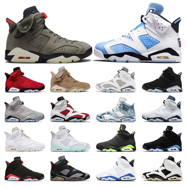 

men basketball shoes 6 6s mens sneakers olive british khaki unc toro cool grey chrome georgetown gold hoops outdoor sports trainers size 7-1