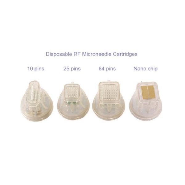 

microneedle 10pin 25pin 64pin nano spare parts accessories & parts rf cartridge for rf microneedling face lifting machine