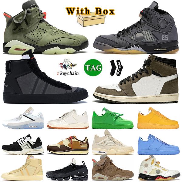 

with box co-branded cactus white running shoes designer womens mens 1 4 5 6 sail black mid blazer 77 fly knit 90s sneakers sports volt class