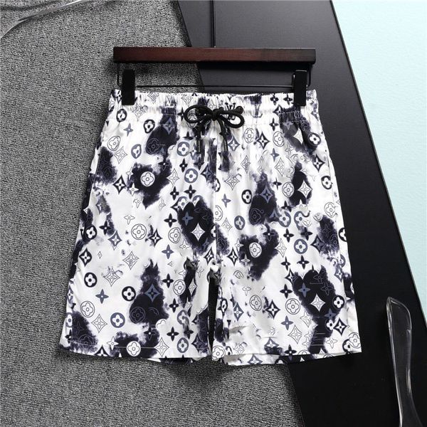 

2023 designer men's and women's designer shorts black and white summer fashion streetwear quick-drying swimsuit printed board beac, White;black