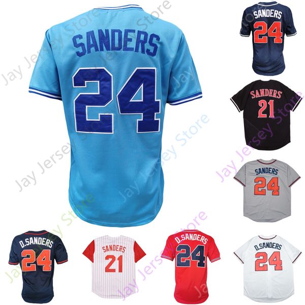 

24 deion sanders jersey vintage 1992 white 21 baby blue black cream navy grey red pinstripe sleeveless pullover