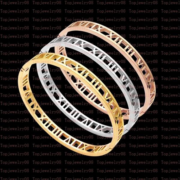 

knotted half diamond gold bracelet luxury designer monogram hollow bracelet delicate diamond 18k plated 925 stainless steel wedding enthusia, Black